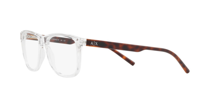 Armani exchange store clear frames