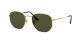 Ray-Ban Hexagonal RB 3548N 001/58